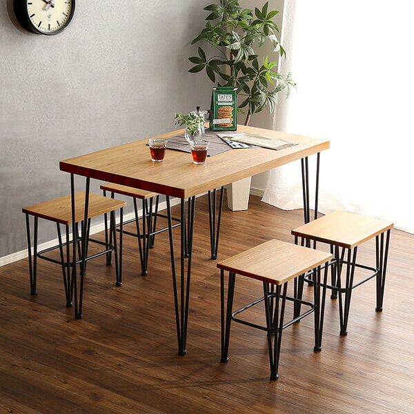 ダイニングテーブルセット 4人掛け ダイニングテーブル 食卓 テーブル セット 食卓テーブル ダイニングチェア 北欧 おしゃれ リビング ダイニングセット 5点...