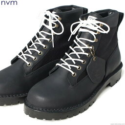 NVM エヌブイエム HAGANE × NVM GROVE UP BOOTS (BLACK) [HGNV18-FG01] メンズ ブーツ