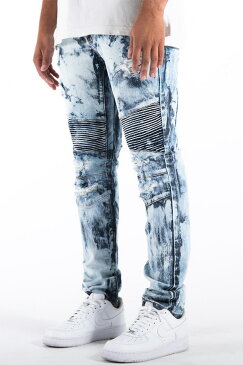 US発【GOLDEN DENIM(ゴールデンデニム) 】バイカー ブリーチ メンズ スリムジーンズ スキニージーンズ ウォッシュドデニム ジーンズ スキニーデニム スキニー 日本未入荷 20代 30代 インポートブランド 小さいサイズから大きいサイズまであり