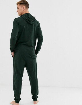 asos ASOS エイソス メンズ ASOS DESIGN 部屋着 寝間着　カーキ フード付き ラウンジ onesie 大きいサイズ インポート エクストリームスーパースキニーフィット スウェットパンツ ジーンズ ジーパン 20代 30代 40代 ファッション コーディネート