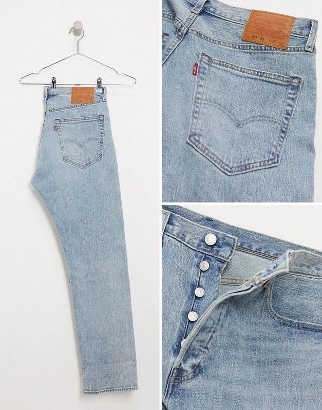 Levi's リーバイス asos ASOS エイソス メンズ Levi's 501 アザミ 微妙 光ウオッシュ '93ストレートフィットジーンズ 大きいサイズ インポート エクストリームスーパースキニーフィット スウェットパンツ ジーンズ ジーパン 20代 30代 40代 ファッション コーディネート