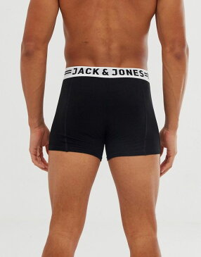 ボクサーパンツ 下着 ASOSセレクト Jack & Jones asos ASOS エイソス メンズ Jack & Jones ブラック 3パック トランクス 大きいサイズ インポート エクストリームスーパースキニーフィット スウェットパンツ ジーンズ ジーパン 20代 30代 40代 ファッション コーディネート