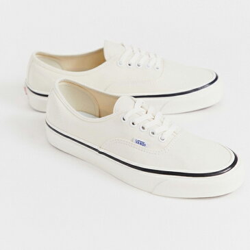 靴 シューズ Vans ヴァンズ asos ASOS エイソス メンズ Vans Anaheim Authentic クリーム 44 DX plimsolls 大きいサイズ インポート エクストリームスーパースキニーフィット スウェットパンツ ジーンズ ジーパン 20代 30代 40代 ファッション コーディネート