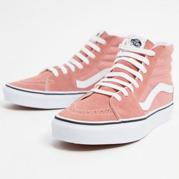 ヴァンズ Vans VANS バンズ Vans UASk8-ピンクのこんにちはトレーナー 靴 レディース 女性 インポートブランド 小さいサイズから大きいサイズまで