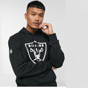 New Era ニューエラ オークランド レイダーズ ロゴ パーカー ブラック 20代 30代 40代 ファッション コーディネートオシャレ トレンド インポート トレンド