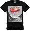 E1SYNDICATE(イーワンシンジケート) リップ ガール ブラック Tシャツ 20代 30代 ファッション e1 オシャレ トレンド T-シャツ 日本未入荷 インポートブランド 半袖 S M L XL 大人 シンジケート セレクトショップ diva closet 他と被らない フェス フォトプリント フォトt