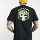ElementSoraバックプリントTシャツ(ブラック) トップス メンズ 男性 インポートブランド 小さいサイズから大きいサイズまで