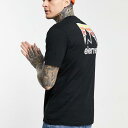 エレメントジョイントバックプリントTシャツ(ブラック) トップス メンズ 男性 インポートブランド 小さいサイズから大きいサイズまで