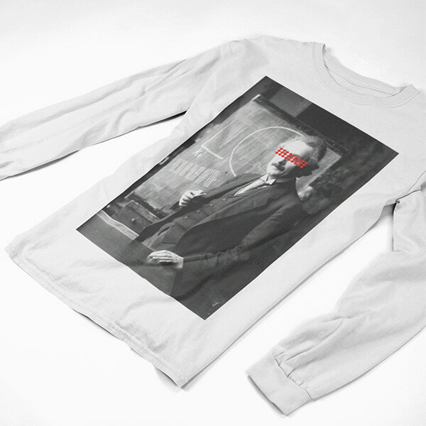 スウェット プリントT プリントt フォトt 　トレーナー ブラック ホワイト メンズ長袖 プレゼント コッ..