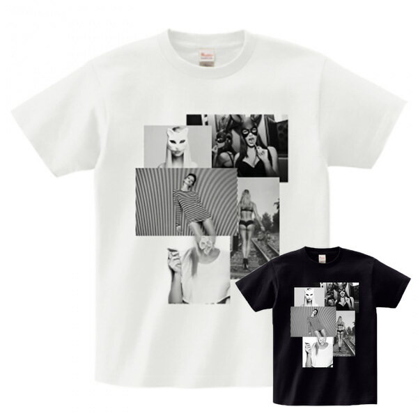 プリントT プリントt フォトt フォトプリント Tシャツ ブラック ホワイト 半袖 T-shirts コットンシャツ 黒 男性 オシャレ 40代 30代 ストリート ビッグシルエット メンズ tシャツ 大きいサイズ カジュアルTシャツ プレゼント フェス【DIVAオリジナル ブランド】