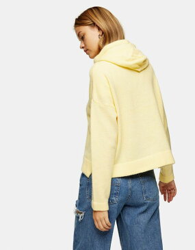 トップショップ Topshop TOPSHOP レモンのトップショップニットパーカー トップス レディース 女性 インポートブランド 小さいサイズから大きいサイズまで