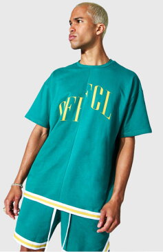 boohoo(ブーフー) ロゴ Tシャツ ショートパンツセット シャツ トップ パンツ セットアップ 上下 ブランド トラックスーツ スウェット インポートブランド ランニング ジム スポーツ 小さいサイズ 大きいサイズあり メンズ ファッション