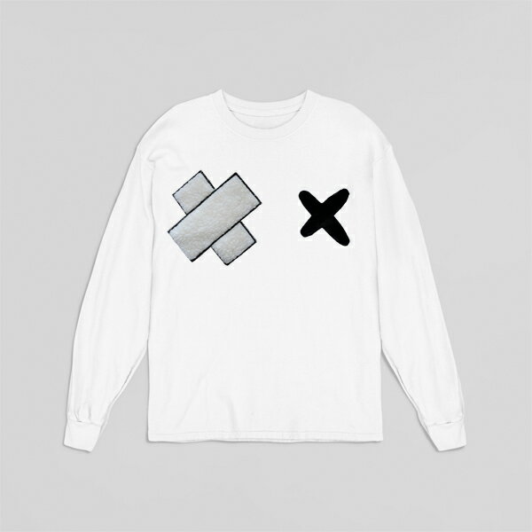 もこもこ ワッペン 3D 刺繍 ロンT長袖 トップス ブラック ホワイト 男性 女性オシャレ 10代 20代 40代 30代 レディース メンズ 大きいサイズ 親子コーデ リンクコーデ 双子コーデ バレンタイン クリスマス 誕生日 開店祝い プレゼント 父の日 母の日