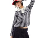 オベイ Obey Obey sylvie ニット スウェットシャツ、ブルー トップス レディース 女性 インポートブランド 小さいサイズから大きいサイズまで