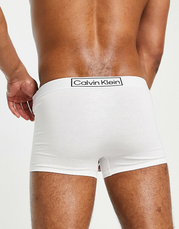 カルバンクライン Calvin Klein カルバン・クラインがヘリテージトランクを白で再考 アンダーウェア 下着 メンズ 男性 インポートブランド