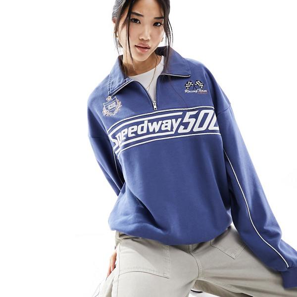 商品説明 Cotton On quarter zip sweatshirt in navy with speedway graphic 【セレクトショップ diva closetとは？!】 オリジナルブランドに力をいれた京都のセレクトショップです。 インポートブランドをセレクトした様々なブランドも取り扱いしております。 Details ・Cotton:On のパーカーとスウェットシャツ ・探す手間は不要 ・ハイネック ・クォータージップ留め ・刺繍ディテール ・リラックスフィット ・モデル身長: 175.5cm / 5' 9''/ UK S/ EU S/ US XS SIZE ▼サイズ表はこちら▼ 納期 ※納期に約10日ほどお時間頂きます。 ※海外発注商品のため土日祝日以外の発注・発送になりますのでご注意くださいませ。 工場がお休みの場合は納期に遅れが出ます。 ご使用日のお決まりの場合は予め備考欄にご記入くださいませ。 返品/交換 ※返品交換は商品到着頃5日以内に弊社までお送り頂いた商品のみ可能 ご返送の際はお客様負担ですが、交換の際の送料は弊社負担となります。 発注後のキャンセル・変更の場合はキャンセル料金がかかりますのでご了承下さいませ。