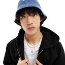 カーハート Carhartt WIP Carhartt Carhartt WIP パロマ ニット バケット ハット ブルー 帽子 メンズ 男性 インポートブランド