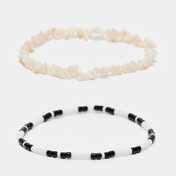 商品説明 ASOS DESIGN 2 pack anklet with faux shells 【セレクトショップ diva closetとは？!】 オリジナルブランドに力をいれた京都のセレクトショップです。 インポートブランドをセレクトした様々なブランドも取り扱いしております。 Details ・ASOS DESIGNのアクセサリー ・アンサンブルをグレードアップ ・2個パック ・ビーズチェーン ・長さ調節可能 SIZE ▼サイズ表はこちら▼ 納期 ※納期に約10日ほどお時間頂きます。 ※海外発注商品のため土日祝日以外の発注・発送になりますのでご注意くださいませ。 工場がお休みの場合は納期に遅れが出ます。 ご使用日のお決まりの場合は予め備考欄にご記入くださいませ。 返品/交換 ※返品交換は不可です。