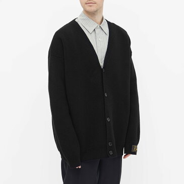 ラフ シモンズ RAF SIMONS ラフシモンズオーバーサイズニットカーディガン トップス メンズ 男性 インポートブランド 小さいサイズから大きいサイズまで
