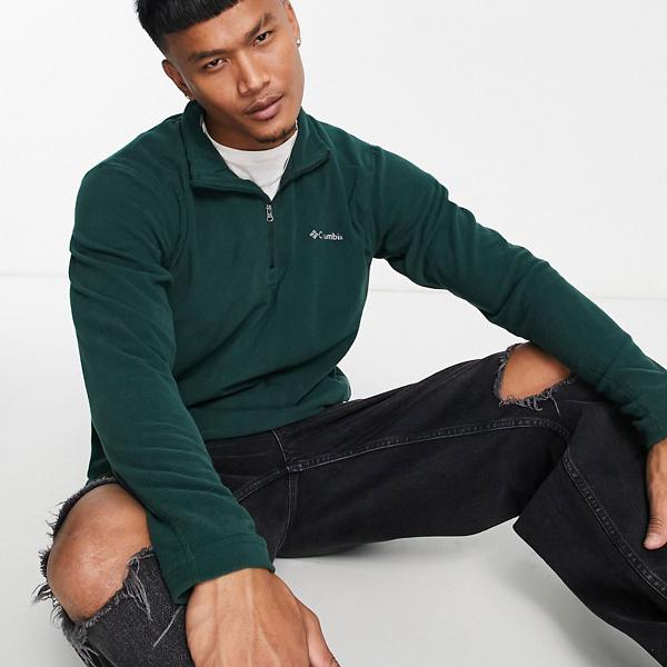 コロンビア Columbia コロンビア クラマス レンジ II 1/2 ジップ フリース、スプルース グリーン トップス メンズ 男性 インポートブランド 小さいサイズから大きいサイズまでのサムネイル