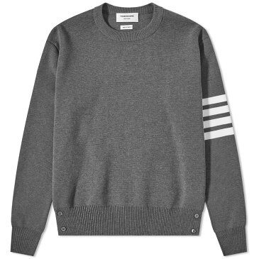 トム ブラウン THOM BROWNE トムブラウンミラノフォーバーストライプクルーニット トップス メンズ 男性 インポートブランド 小さいサイズから大きいサイズまで