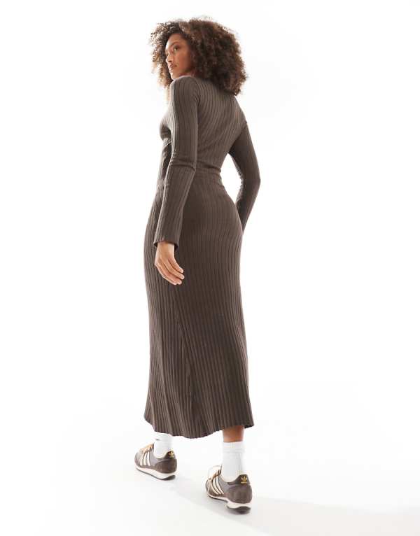 コットンオン Cotton:On Cotton On コットンオンのエスプレッソニットマキシドレス ワンピース レディース 女性 インポートブランド 小さいサイズから大きいサイズまで