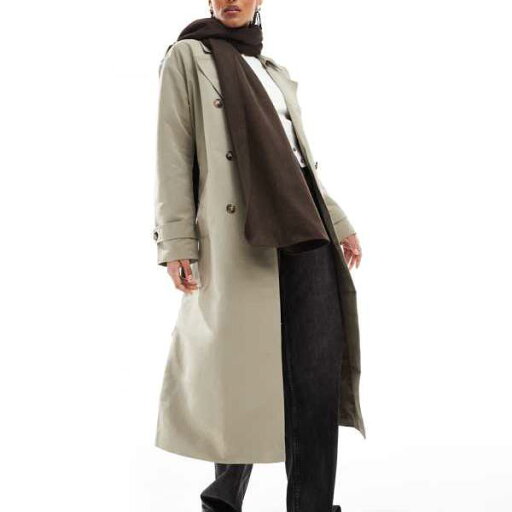 エイソス ASOS asos ASOS DESIGN ウールミックス チョコレート スカーフ レディース 女性 インポートブランド エイソス ASOS asos ASOS DESIGN ウールミックス チョコレート スカーフ レディース 女性 インポートブランド