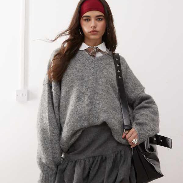 コリュージョン COLLUSION collusion COLLUSION テーラードバブルミニスカート ブラック スカート レディース 女性 インポートブランド 小さいサイズから大きいサイズまでのサムネイル