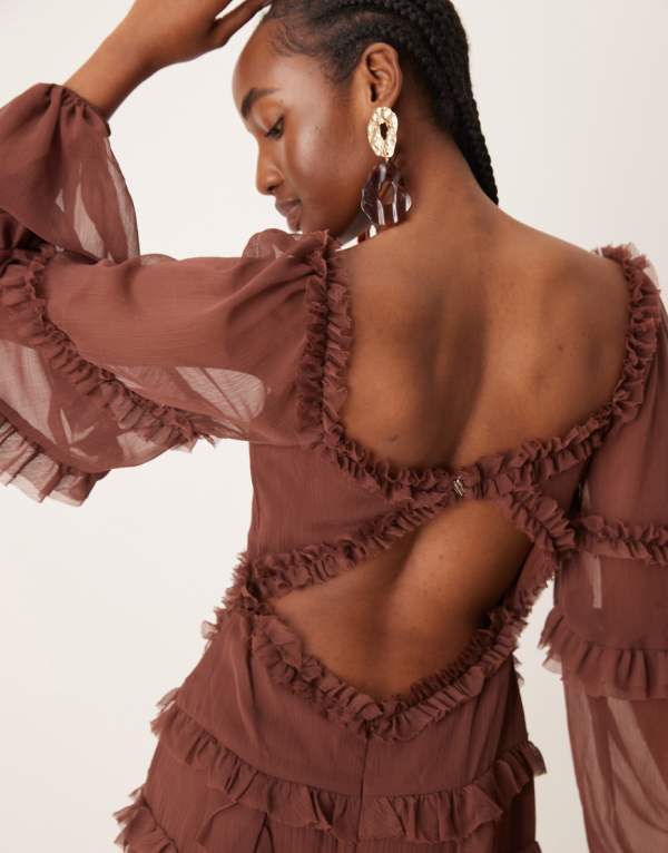 For Love & Lemons 【 Janice Mini Dress Women 】 ドレス レディースファッション ドレス レディース