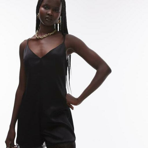 トップショップ Topshop TOPSHOP トップショップのレースキャミソールプレイスーツ(ブラック) オールインワン レディース 女性 インポートブランド 小さいサイズから大きいサイズまで トップショップ Topshop TOPSHOP トップショップのレースキャミソールプレイスーツ(ブラック) オールインワン レディース 女性 インポートブランド 小さいサイズから大きいサイズまで