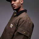 カーハート Carhartt WIP Carhartt Carhartt WIP クラプトン ジャケット ブラウン アウター メンズ 男性 インポートブランド 小さいサイズから大きいサイズまで(4)