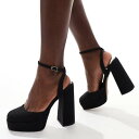 エイソス ASOS asos ASOS DESIGN プレッシャープラットフォームハイヒールシューズ(ブラック) 靴 レディース 女性 インポートブランド 小さいサイズから大きいサイズまで(4)