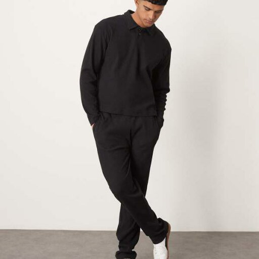 エイソス ASOS asos ASOS DESIGN リブ付きストレートレッグジョガー ウォッシュドブラック パンツ ボトム メンズ 男性 インポートブランド 小さいサイズから大きいサイズまで エイソス ASOS asos ASOS DESIGN リブ付きストレートレッグジョガー ウォッシュドブラック パンツ ボトム メンズ 男性 インポートブランド 小さいサイズから大きいサイズまで