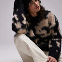 トップショップ Topshop TOPSHOP Topshop ニット ぼかし フローラル アニマル オーバーサイズ ジャンパー ニュートラル トップス レディース 女性 インポートブランド 小さいサイズから大きいサイズまで(4)