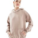 コットンオン Cotton:On Cotton On コットンオンのクラシックフリースパーカー(モカコーデ) トップス レディース 女性 インポートブランド 小さいサイズから大きいサイズまで(4)