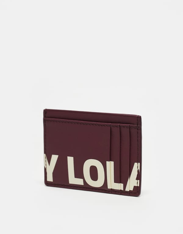 BIMBA Y LOLA カードホルダー (バーガンディ) アクセサリー レディース 女性 インポートブランド