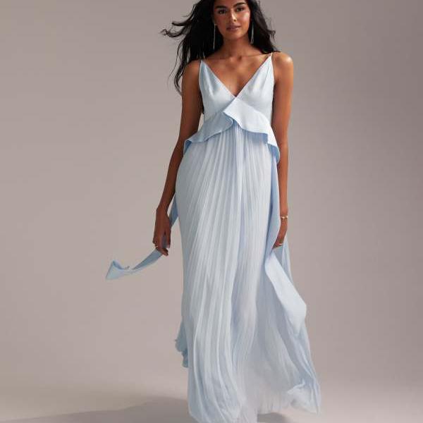 エイソス ASOS asos ASOS DESIGN ブライズメイド ハイブリッド キャミ マキシド