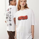 エイソス ASOS asos ASOS DESIGN ユニセックス オーバーサイズ ライセンス T シャツ、ブロンディ プリント、ホワイト トップス レディース 女性 インポートブランド 小さいサイズから大きいサイズまで(4)