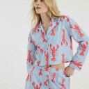 リバーアイランド River Island RIVER ISLAND リバーアイランド ロブスター パジャマセット マルチカラー 部屋着 レディース 女性 イン...