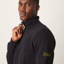 バブアーインターナショナル Barbour バブアー バブアーインターナショナルアウトラインファネルネックスウェット(ブラック) トップス メンズ 男性 インポートブランド 小さいサイズから大きいサイズまで(4)