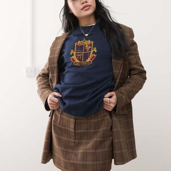 ミスセルフリッジ Miss Selfridge ミスセルフリッジのチェック柄のコーディネートミニスカ