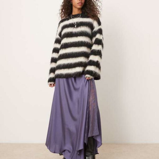 フリーピープル Free People フリーピープルのレースインサートサテンミダキシスカート(ヘロンブルー) スカート レディース 女性 インポートブランド 小さいサイズから大きいサイズまで フリーピープル Free People フリーピープルのレースインサートサテンミダキシスカート(ヘロンブルー) スカート レディース 女性 インポートブランド 小さいサイズから大きいサイズまで