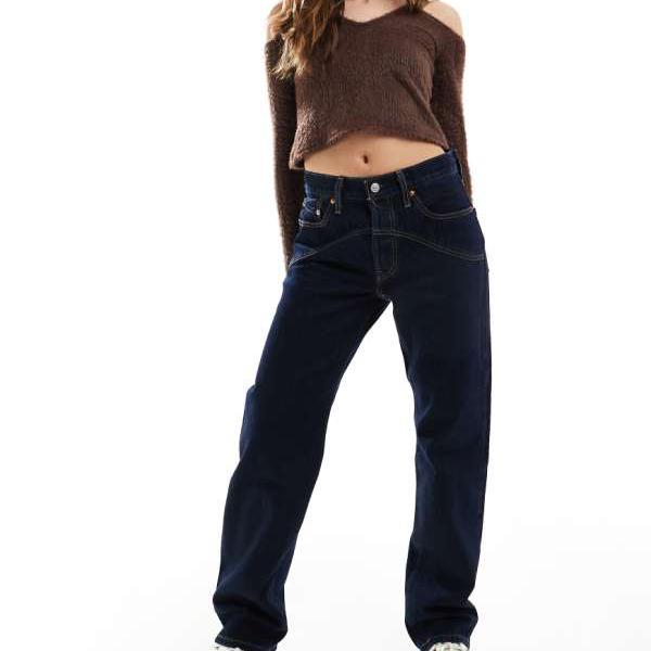 リーバイス Levi's リーバイス 501 90年代ウエスタンデニムジーンズ ダークブルー パンツ