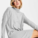 ヴェロモーダ Vero Moda ヴェロモーダ ロールネック ミニジャンパードレス グレーメランジ ワンピース レディース 女性 インポートブランド 小さいサイズから大きいサイズまで