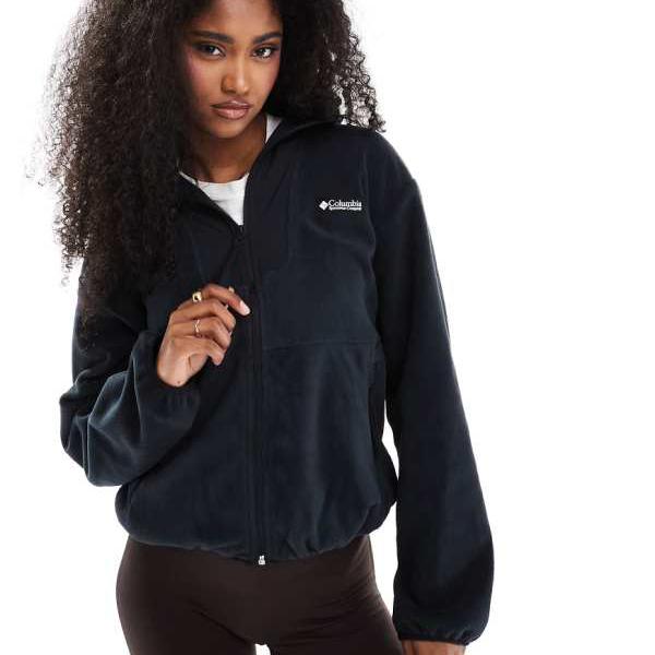 コロンビア Columbia コロンビア セコイア グローブ 1/2 ジップ フリース ブラック トップス レディース 女性 インポートブランド 小さいサイズから大きいサイズまで