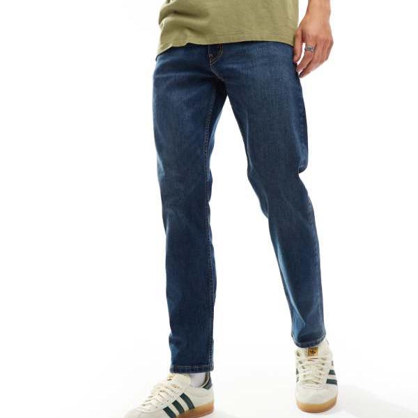 リーバイス Levi's リーバイス 502 テーパードフィットジーンズ ミッドブルー パンツ ボトム メンズ 男性 インポートブランド 小さいサイズから大きいサイズまで