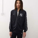 ニューエラ New Era NEW ERA ニューエラ NY ヤンキース ジップスルー スウェットトップ ネイビー トップス メンズ 男性 インポートブランド 小さいサイズから大きいサイズまで