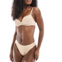 Modibodi Au Naturel シームレス ハイレッグ 生意気な生理用ブリーフ (ベージュ) 軽度 - 中程度の吸収性 下着 レディース 女性 インポー...