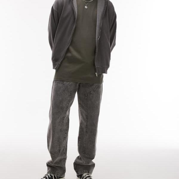 ディッキーズ Dickies ディッキーズ マディソン ダブルニー ルーズフィット デニム ジーンズ