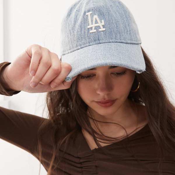 ニューエラ New Era NEW ERA ニューエラ LA ドジャース 9forty キャップ ブルーデニム 帽子 レディース 女性 インポートブランド
